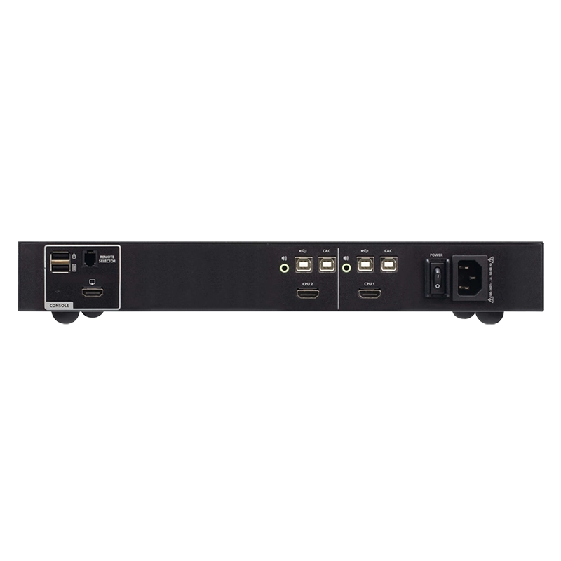 2-Port USB HDMI Secure KVM-Switch mit CAC (PSD PP v4.0-konform)