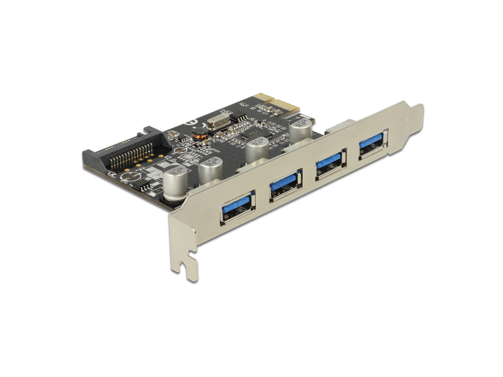 Schnittstellenkarte PCI Express an 4 x USB 3.0, Delock® [892