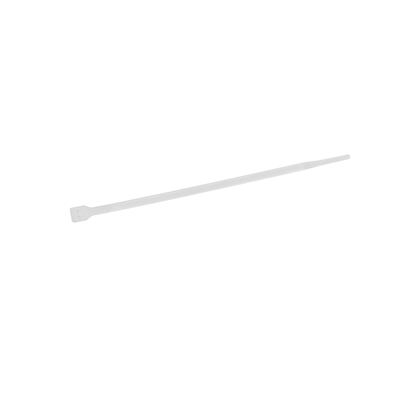 Kabelbinder, PA66, 100 Stk., transparent, B: 2,5 mm, L: 100 mm