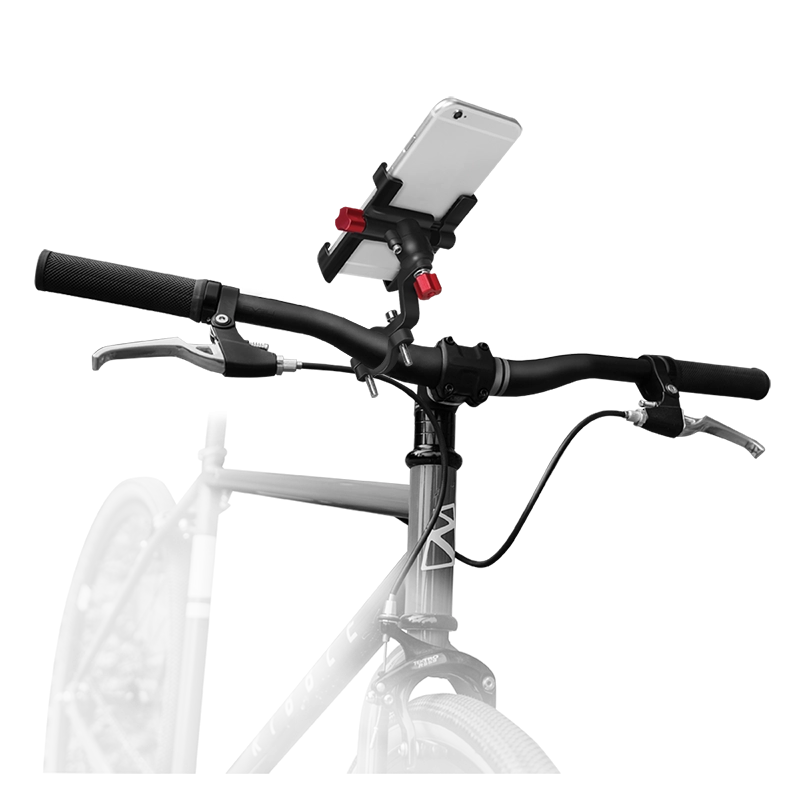 Smartphone-Fahrradhalterung, gewinkelt, für 3,5–7" Smartphones