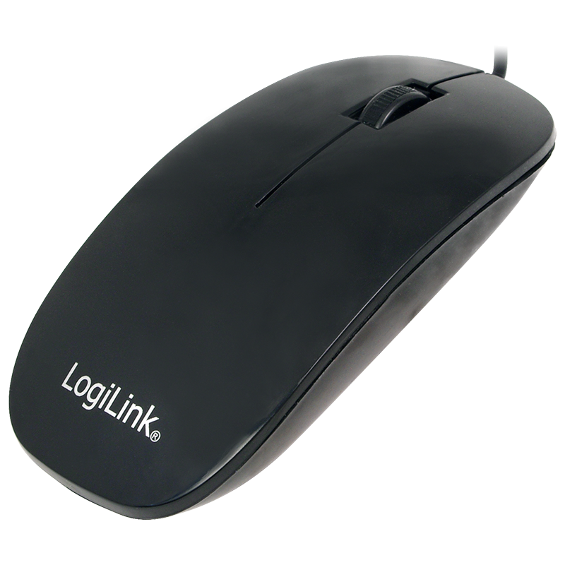 Maus Optisch schwarz flaches Design