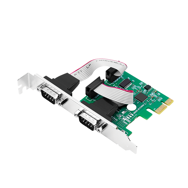 PCI Express Karte, 2x Seriell