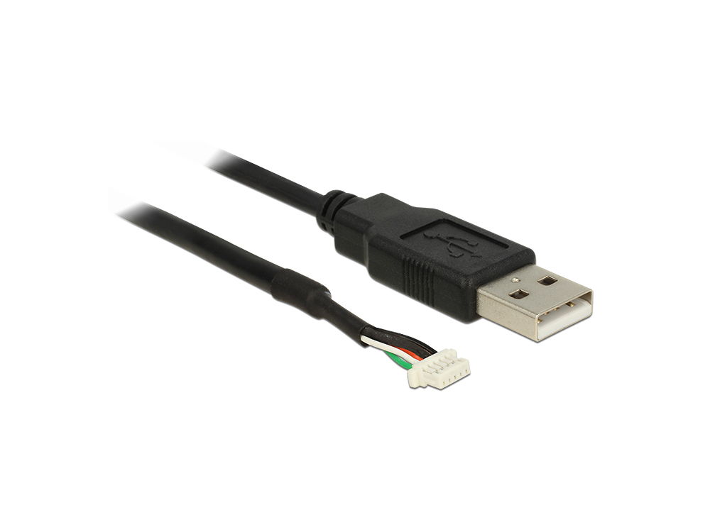 Modul Anschlusskabel USB 2.0 Stecker A 1,5m 5-polig Kamera V5 A, Delock® [95987]