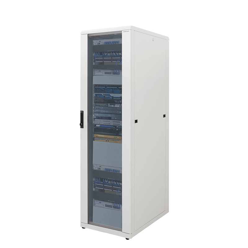 19" Netzwerk Standschrank, 32HE, 600 x 800 mm, grau