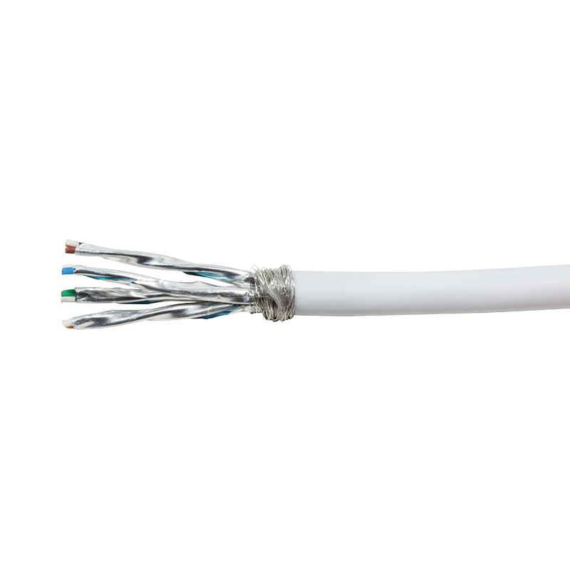 Patchkabel PrimeLine, Cat.7, S/FTP, weiß, 50 m