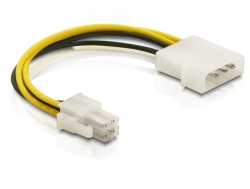 Kabel, P4 Stecker zu Molex 4pin Stecker, Delock® [82391]
