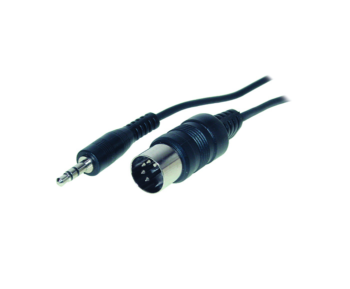 Audio Verbindung 3,5mm Klinke St. an 5-pol DIN St. Länge: 1,5m, Good Connections®