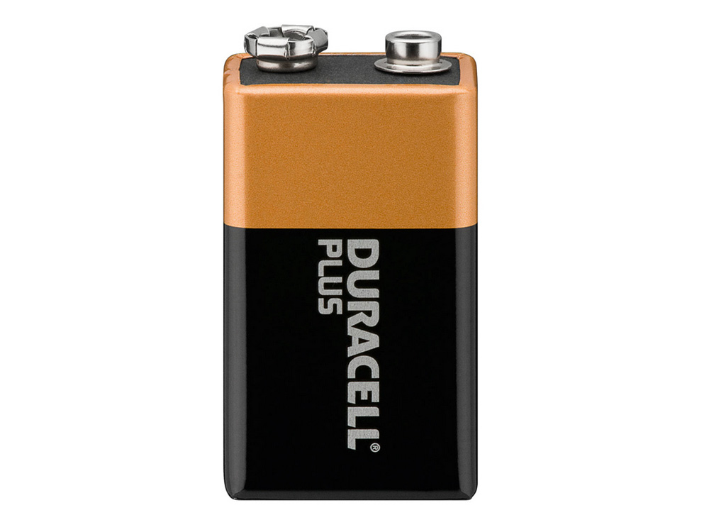 Duracell® Plus Batterie (Alkali) 6 LR 61 DP (C) (MN1604) 9V, 1er Pack in Blister