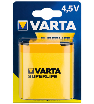 Varta® Batterie (2012) Superlife (Alkali)3 R 12 VSL, 4,5V, 1er Pack in Blister