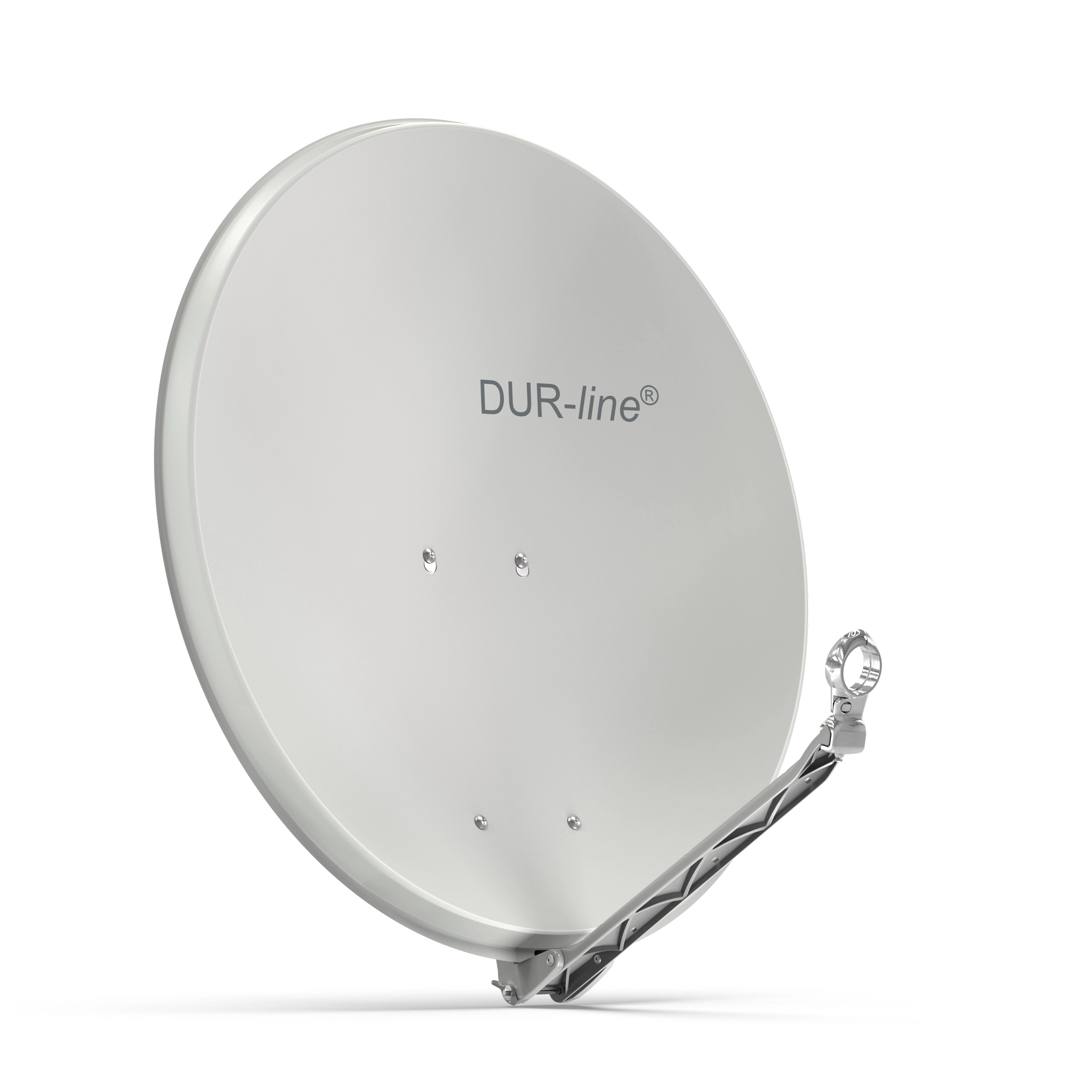 DUR-line Select 75/80 Hellgrau - Alu Sat-Antenne