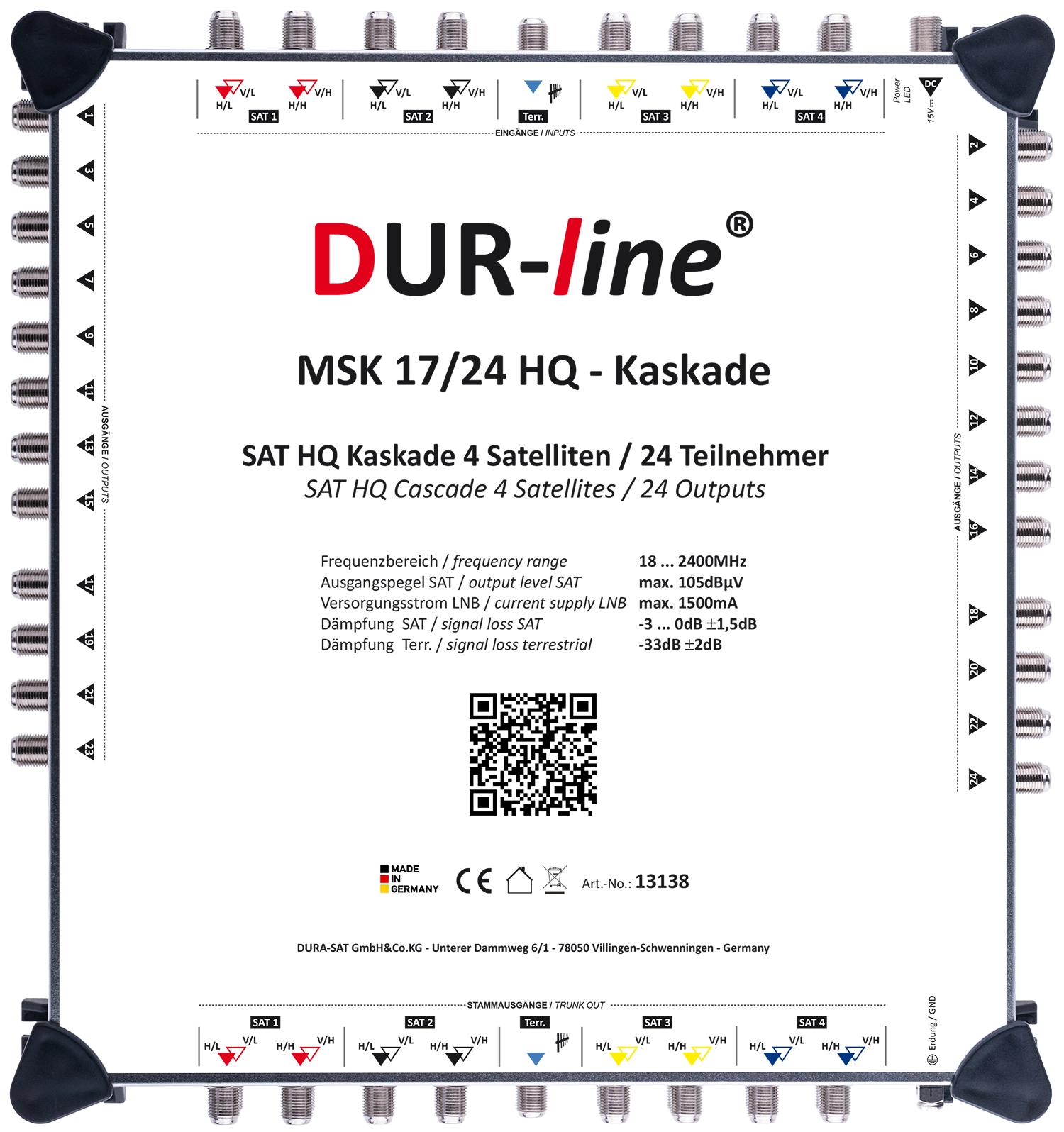 DUR-line MSK 17/24 HQ - Kaskade