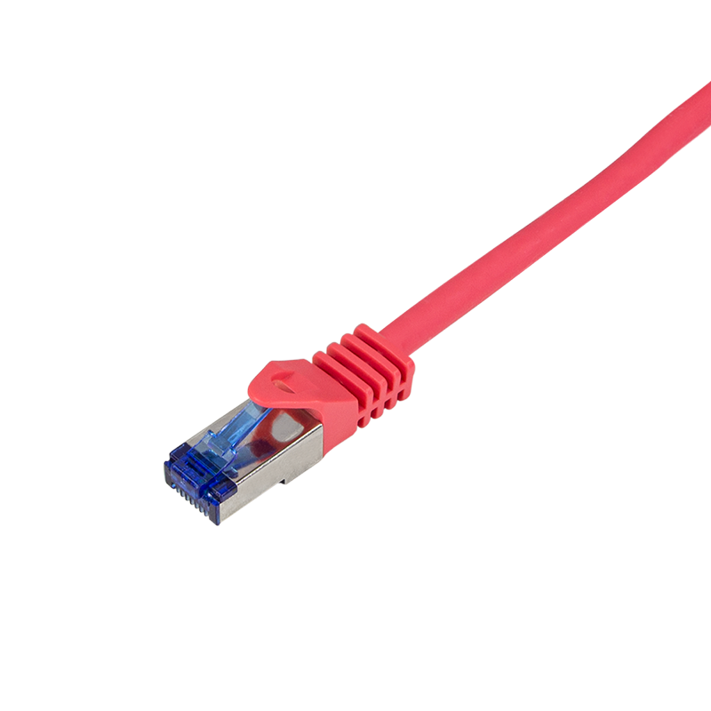 Patchkabel Ultraflex, Cat.6A, S/FTP, rot, 1 m