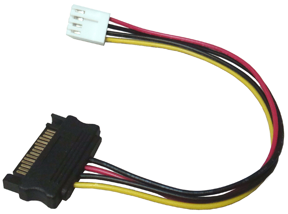 SATA Stecker an 4 pin Floppy Stecker, Exsys® [EX-K41910]