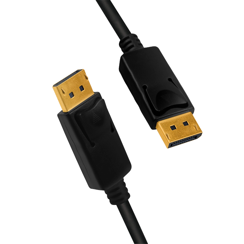 DisplayPort-Kabel, DP/M zu DP/M, 8K/60 Hz, schwarz, 1 m