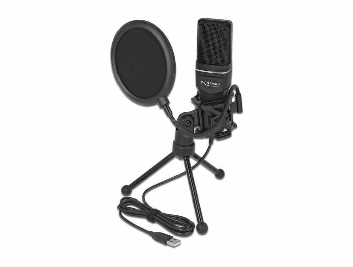 USB Kondensator Mikrofon Set - für Podcasting, Gaming und Ge