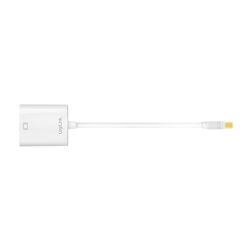 DisplayPort-Adapter, mDP/M zu HD15/F, 1080p, weiß, 0,1 m