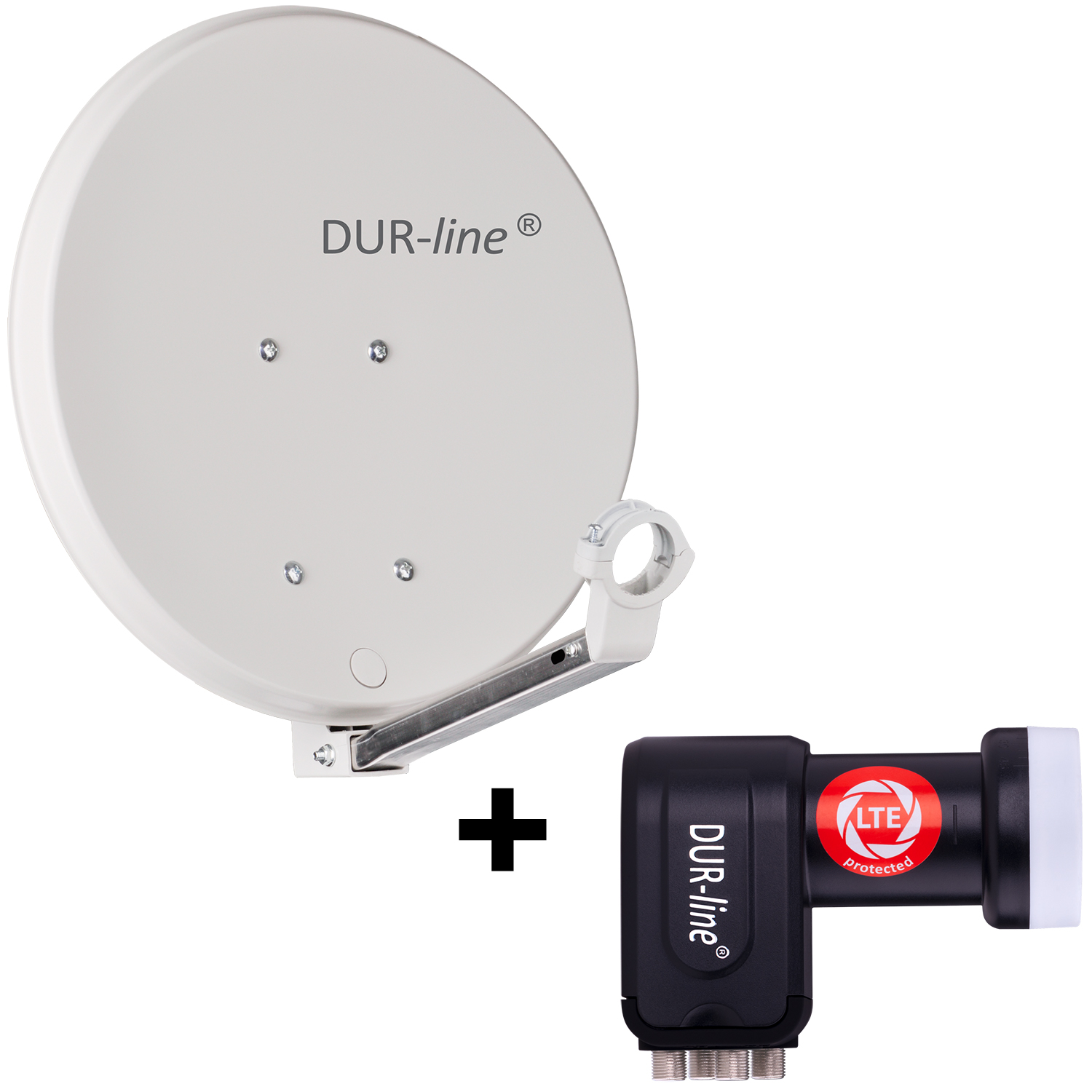 DUR-line DSA 40 G + +Ultra Quad LNB - 4 Teilnehmer Set