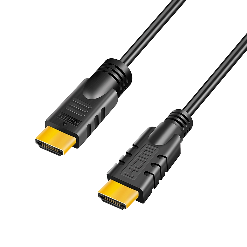 HDMI-Kabel, A/M zu A/M, 4K/24 Hz, Verstärker, schwarz, 10 m