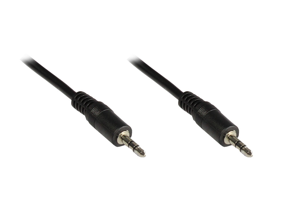 Stereo Verbindung  3,5mm Klinke St./St., 5m, Good Connections®