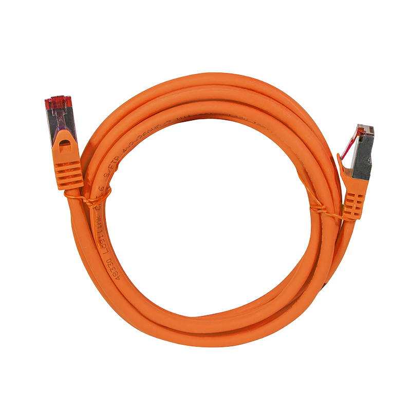 Patchkabel PrimeLine, Cat.6, S/FTP, orange, 10 m