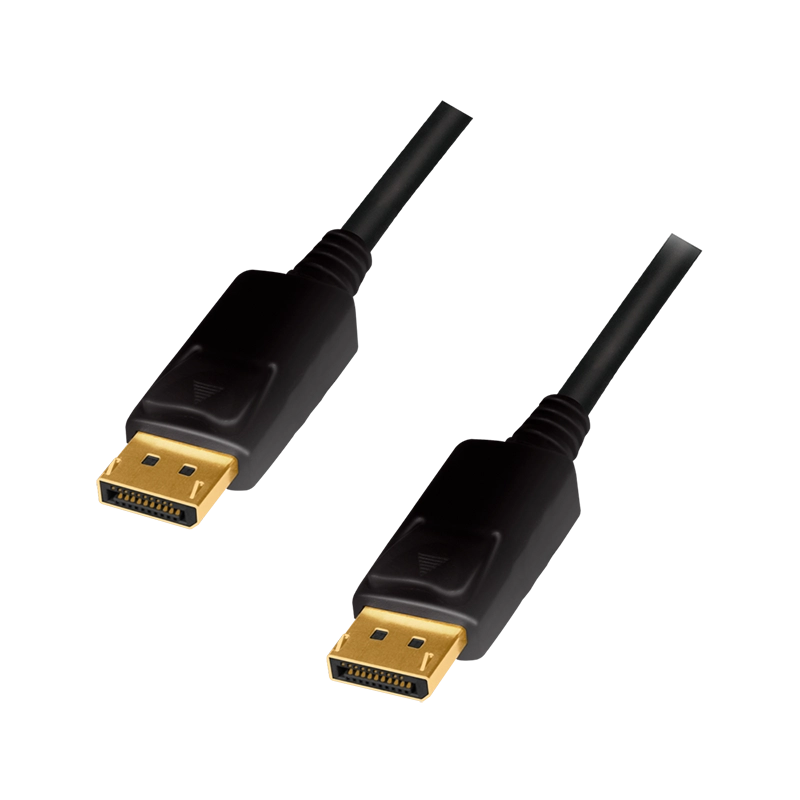 DisplayPort-Kabel, DP/M zu DP/M, 4K/60 Hz, schwarz, 10 m