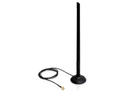 SMA WLAN Antenne mit magnetischem Standfuß und Kippgelenk 6,